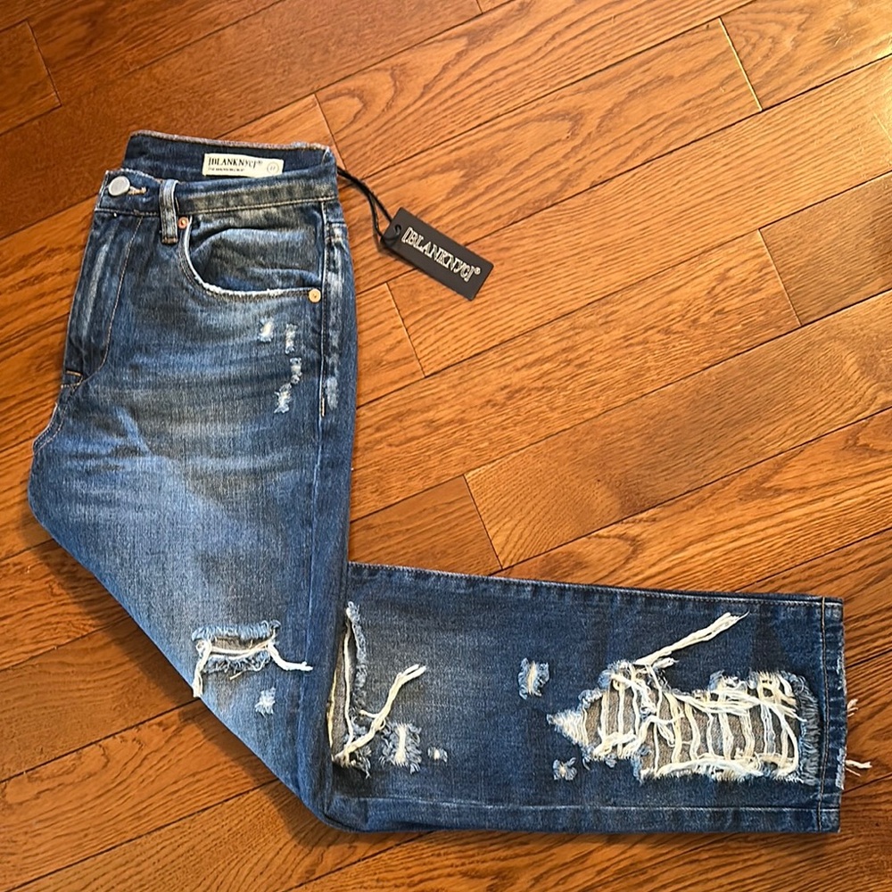 BLANK-NYC  Blue Distressed Women’s Jeans